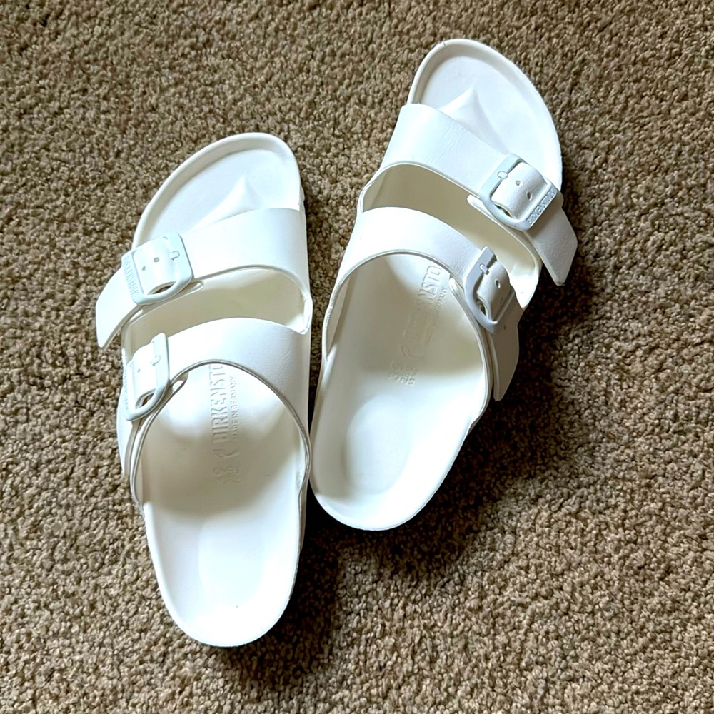 Birchenstock Arizona Essentials EVA water friendly white